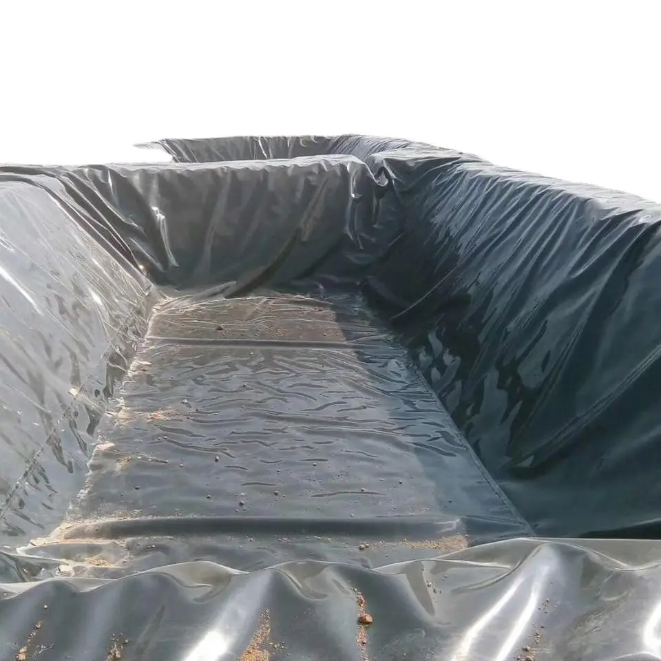 1.2mm thickness low price HDPE Geomembrane dam liner for harbour project