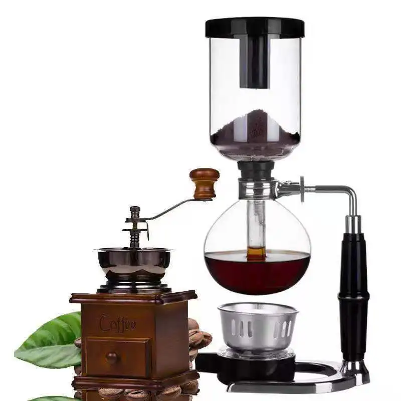 Hot-selling Japanese Style Syphon 3/5 Cups Counted Espresso Coffee Maker Tea Siphon