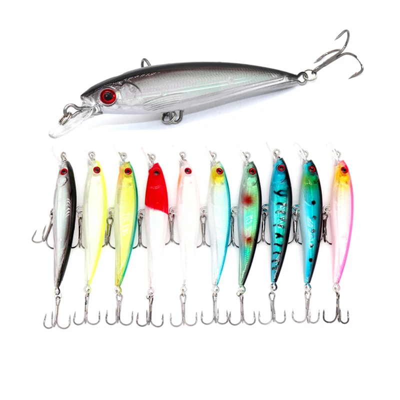 GASTORNI Best Sale Sea Fishing Equipment 3d Eyes Minnow Lures Fishing With Good Action