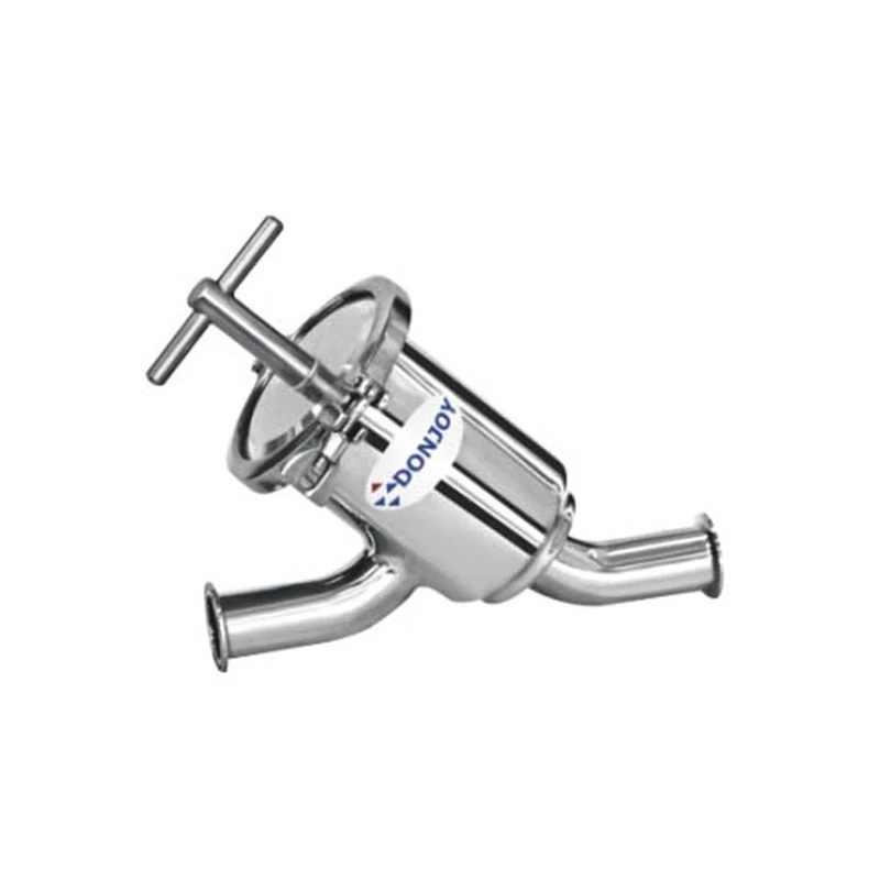 DONJOY Sanitary Stainless Steel 304 316 Y-type Filter Strainer Welded Threaded Pipeline Water Beer Milk Dairy Industries