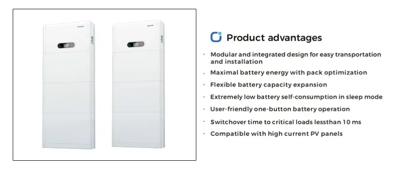 EU Warehouse Lifepo4 A BTS E5~E20-DS5 PRO H4~H10 GTX5000 GTX3000 SofarSolar ME/HYD 5K~20KTL-3PH Hybrid Inverters Battery