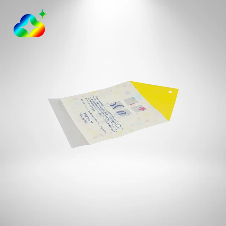 Custom Printing Transparent Packaging Cellophane Clear Self Adhesive Seal Plastic Opp Bags With Header Card