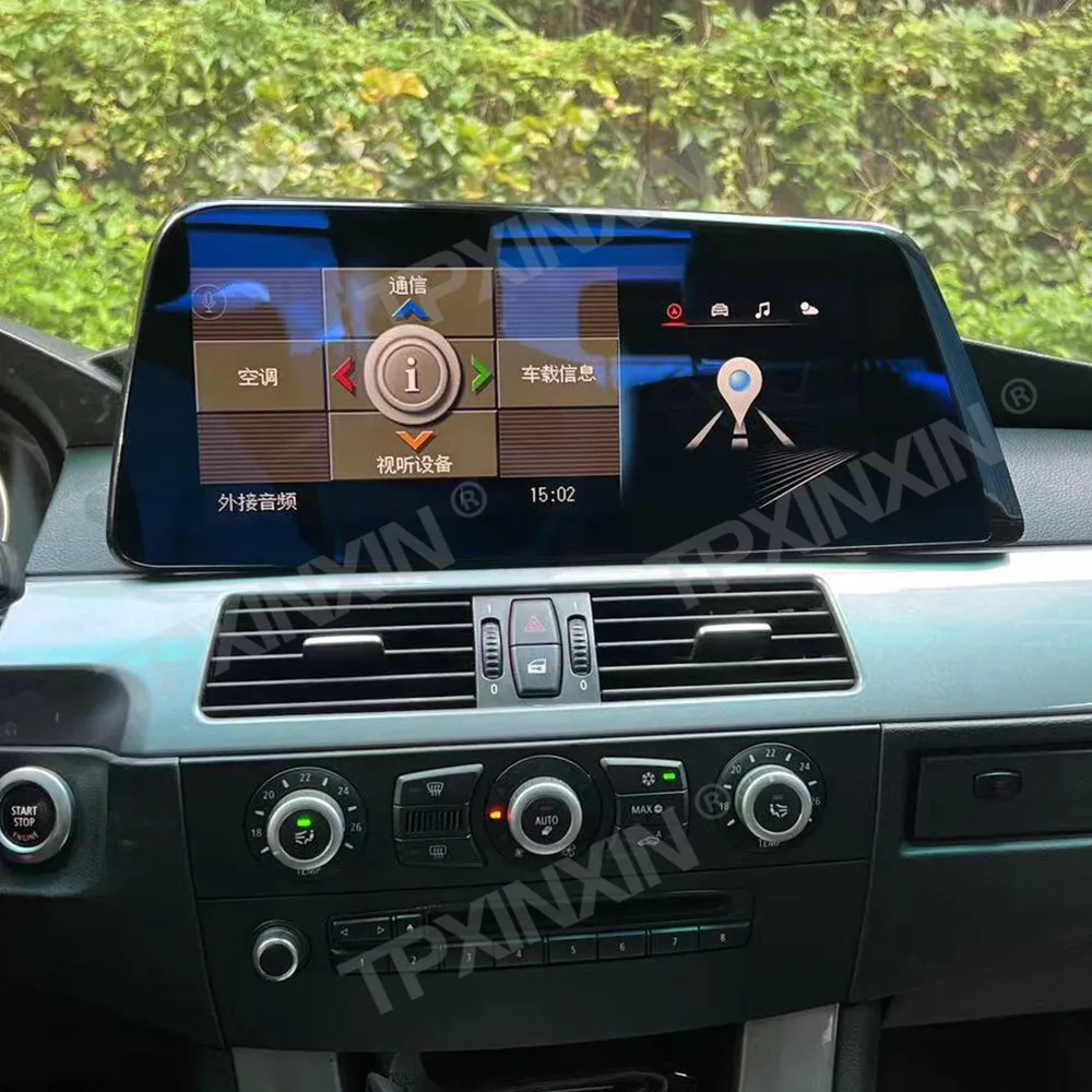 256G Android 13 2024 For BMW 5 Series E60 2003-2012 CIC CCC Multimedia Player Car GPS Navigation Auto Stereo Radio Tape Recorder