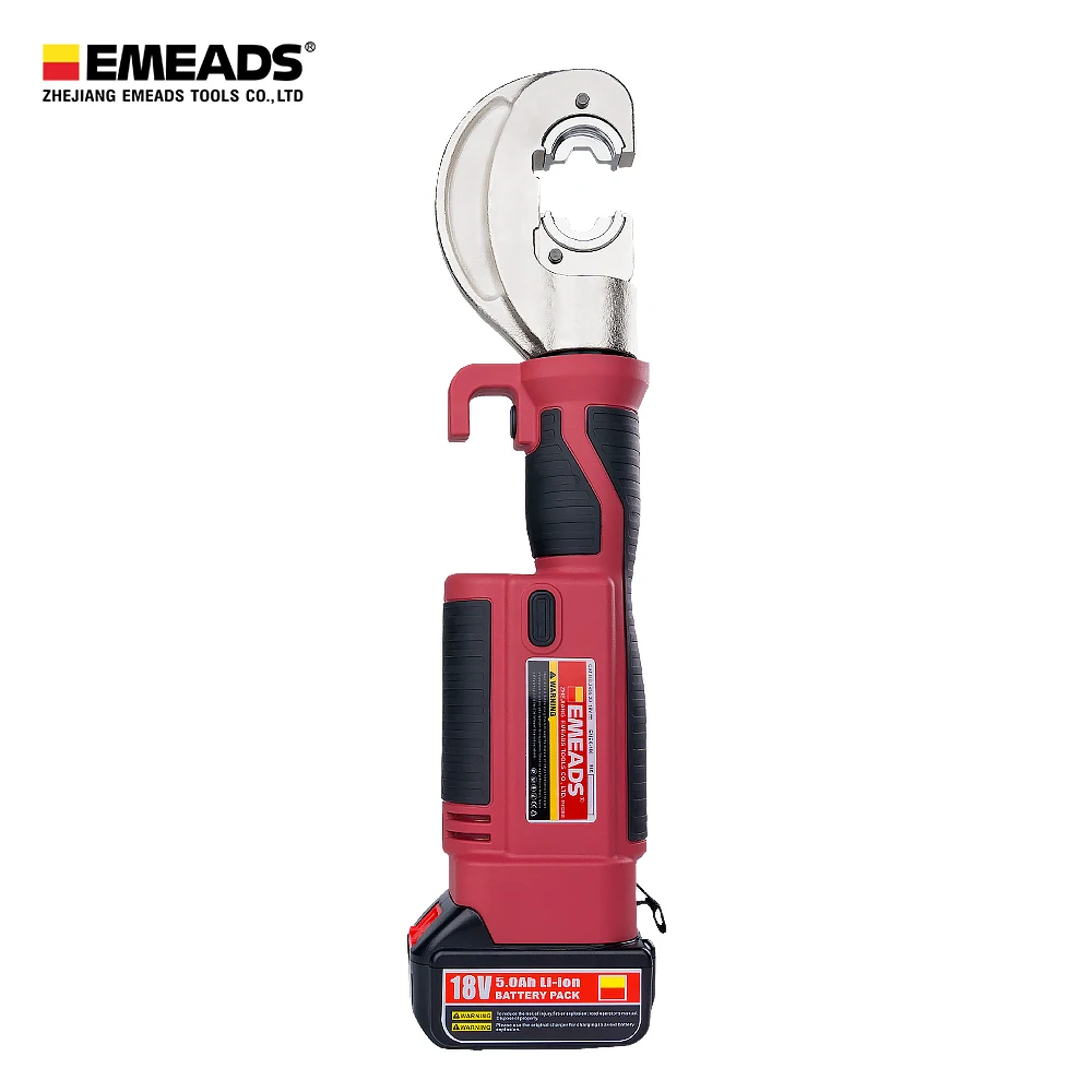 GES-300B  Emeads Battery  Hydraulic Cable Crimper Connector Copper Cordless Electric Crimping Tool