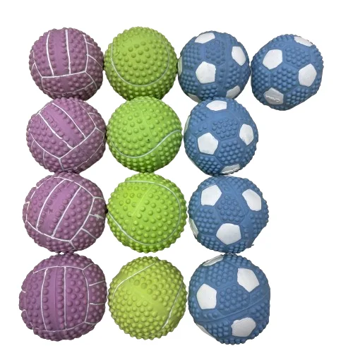 Factory Wholesale Pet Chew Toys Ball Hot sale Pet Chew Toys Dogs Bone Dental Care Teeth Cleaning Durable Rubber Toys For  Dog