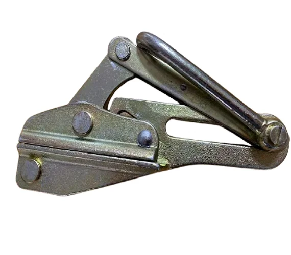 2T Capacity High Quality Insulated Cable Wire Puller Clamp Metal Gripping Clamps  Rope Grips For conductor
