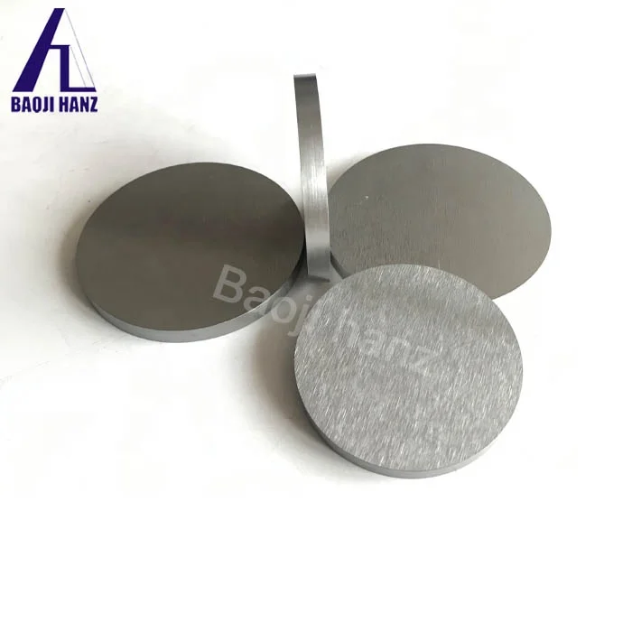 Титановый диск Baoji Hanz большого размера Ti Gr5