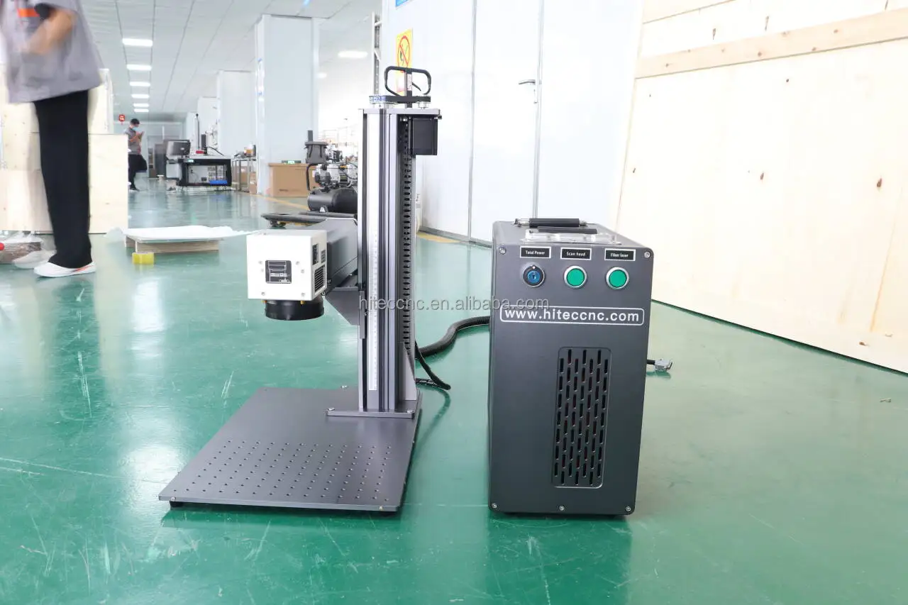 60W-100W Jpt цветной волоконный лазерный гравер с программным обеспечением ezcad для глубокой гравировки металла