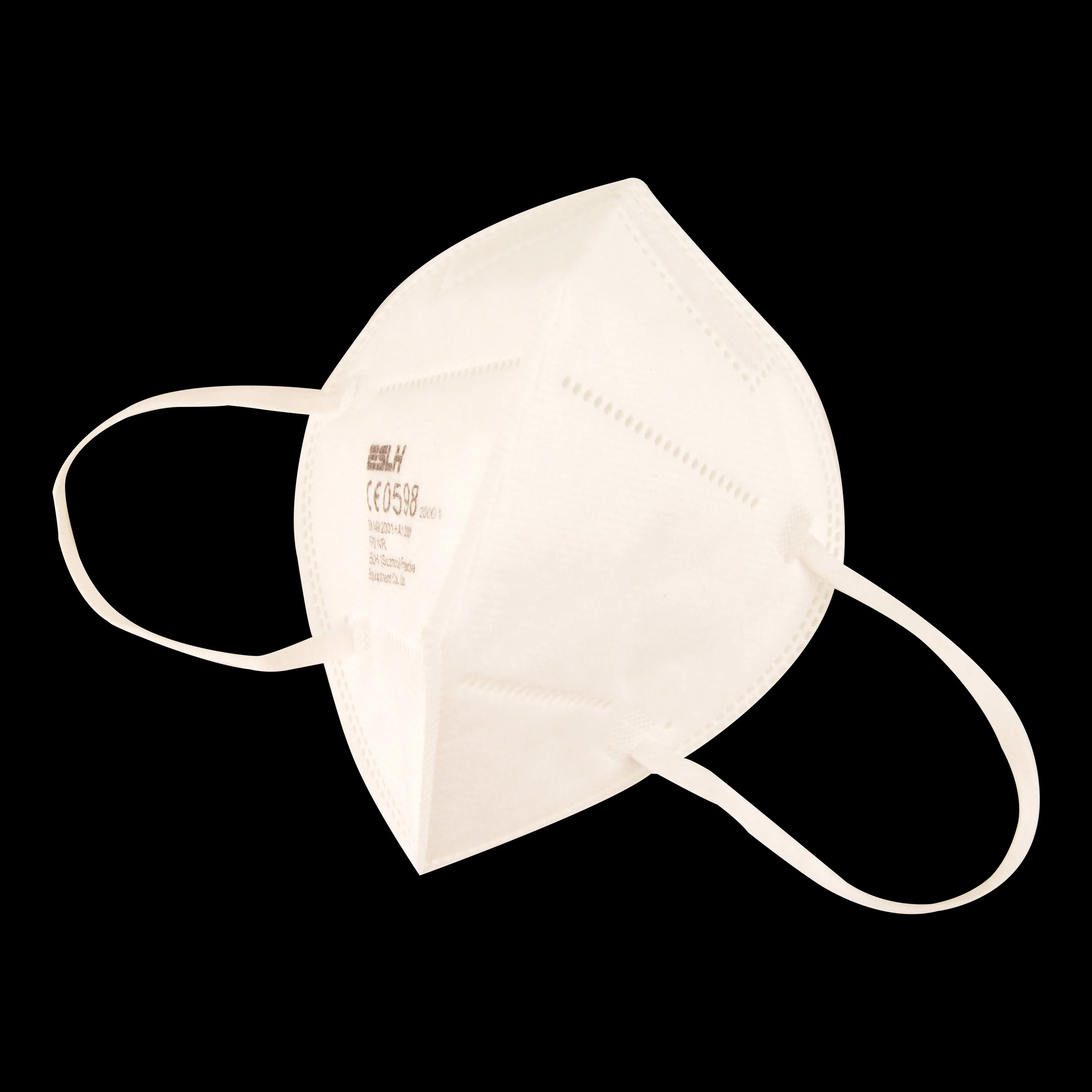 Wholesale White/Black/Blue Anti Dust Disposable Kn95/FFP2 Face Mask