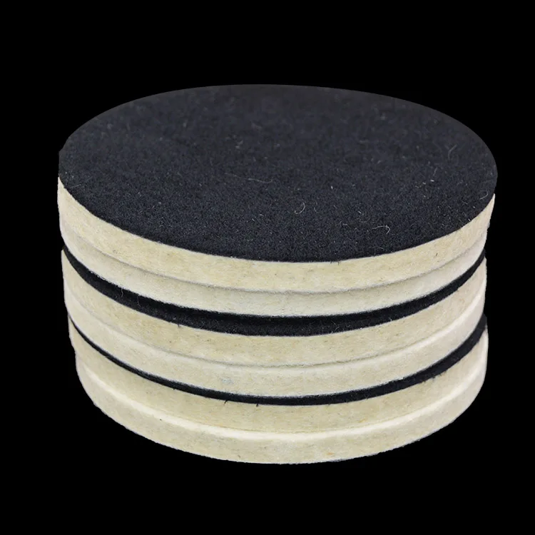 100% шерстяное колесо, металлическое стекло, камень, дерево, полировальный диск, шлифовальная машина, зеркальный войлок, самоклеящееся шлифовальное колесо для шерсти