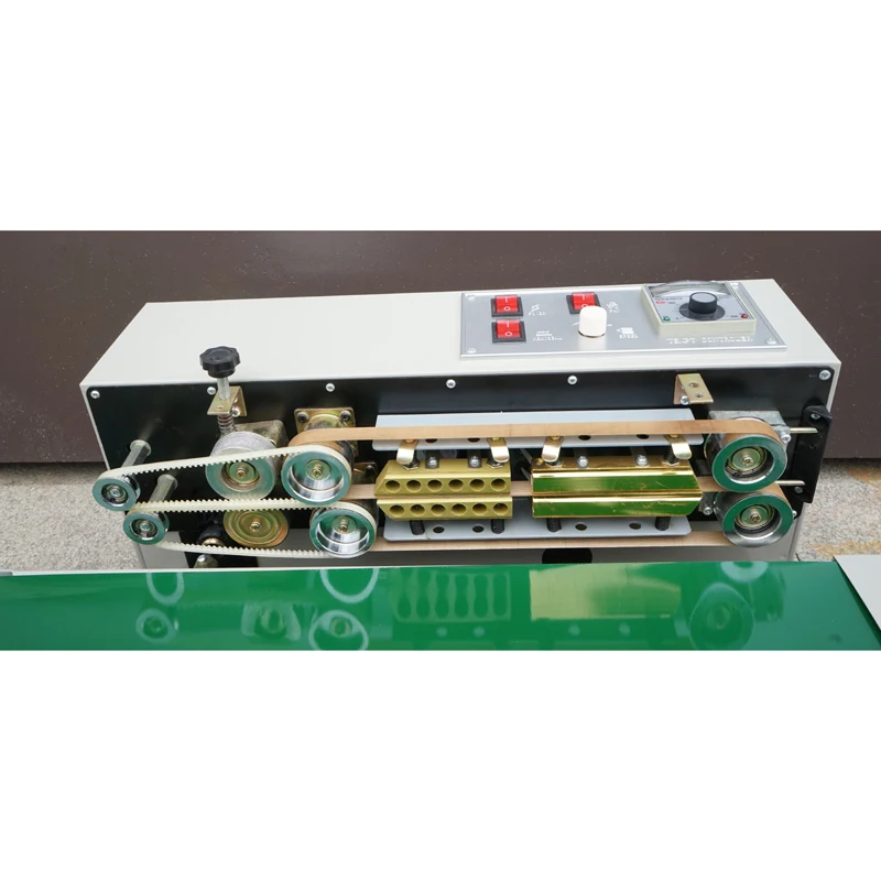 FR-900 continuous film sealing machine Automatic horizontal plastic film bags heat sealing machine