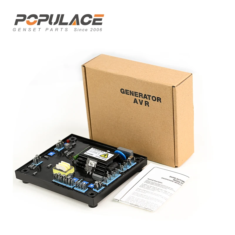 POPULACE  Universal Generator Spare Parts Automatic Voltage Regulator SX 440 Diesel Generator Alternator Genset AVR SX440