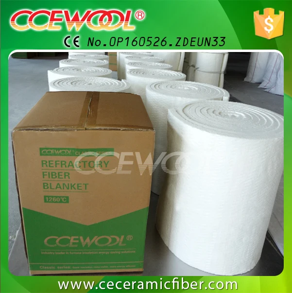 CCEWOOL industrial insulation ceramic fiber blanket rolls