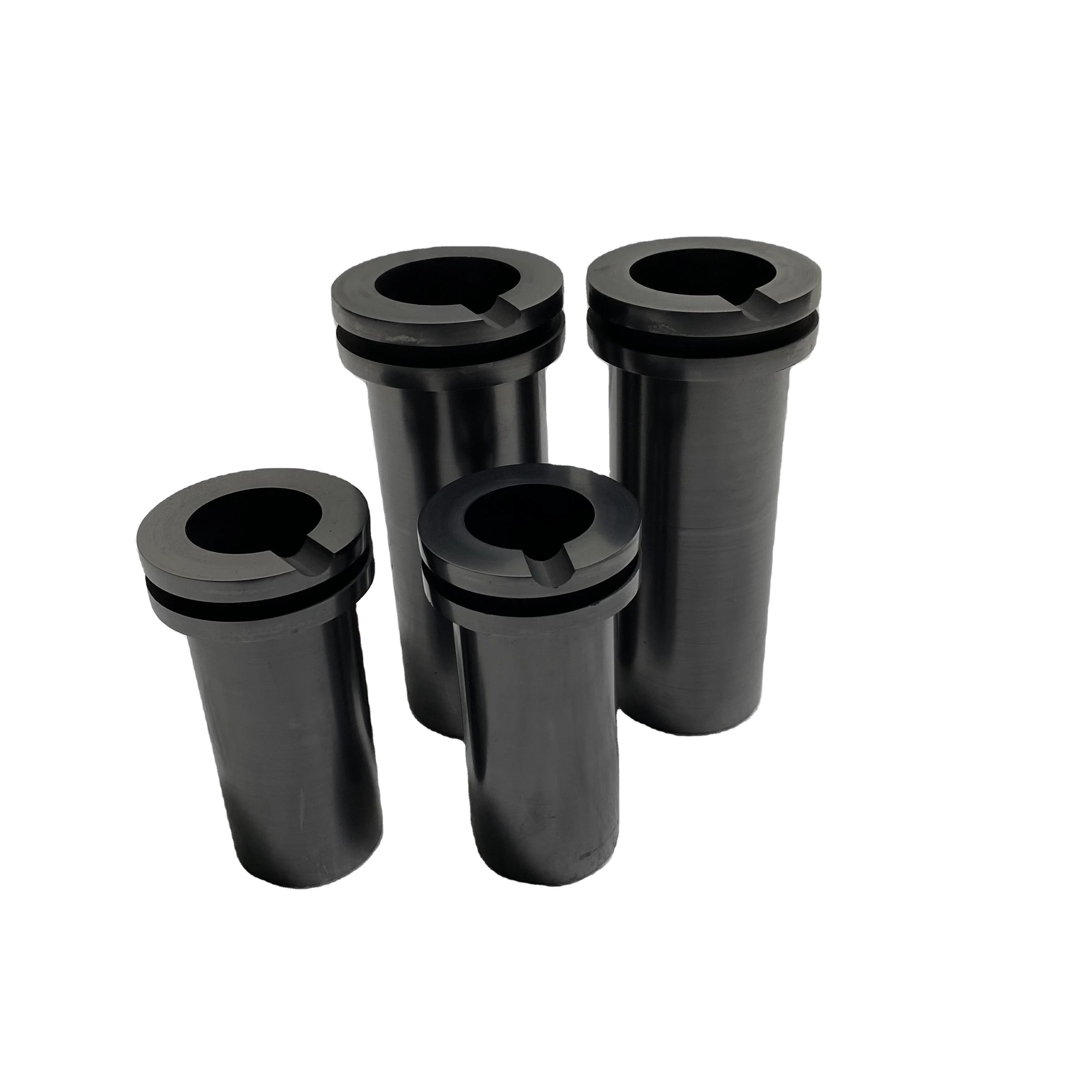 Good Heating Induction Furnace Graphite Crucible For Gold Metal Melting