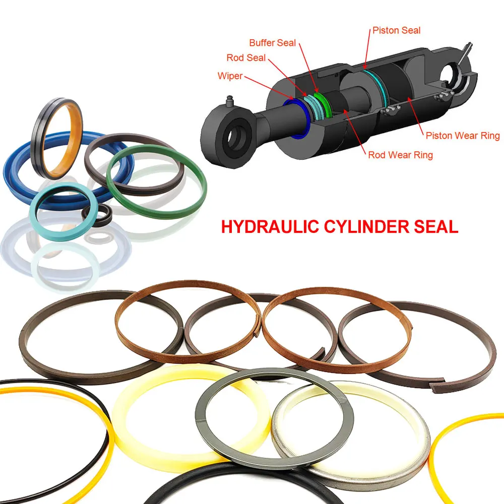Hydraulic Piston Rod Oil Seal UN UNS IDI ISI UPI UPH PU TPU Packing Seals Hydraulic Cylinder Seal