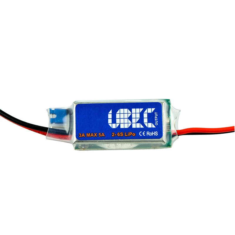 UBEC 3A 5V полностью защищены анти-помех UBEC импульсный источник питания светодиодного табло ESC BEC 2-6S понижающий модуль