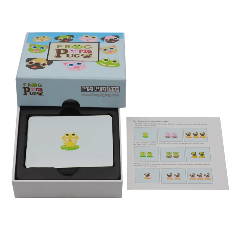 Custom Graphic Printed Arabic Baby Flash Cards with Guidebook