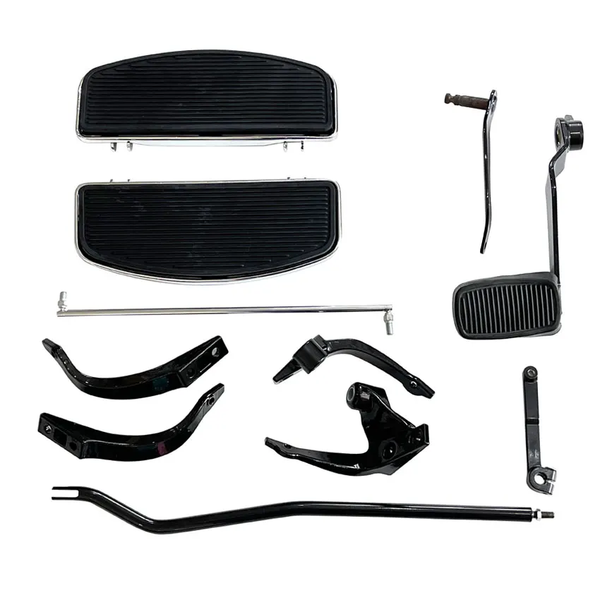 Forward Controls Foot Pegs Linkage Levers For Harley Dyna Operations Low Rider Street Bob Super Wide Glides2018up