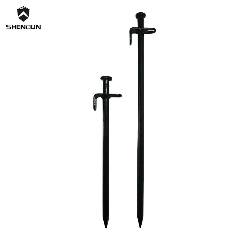 High Strength Steel Camping Tent Peg Metal Stakes For Tent Buy Outdoor Screw tent pegs Buy outdoor screw camping nail