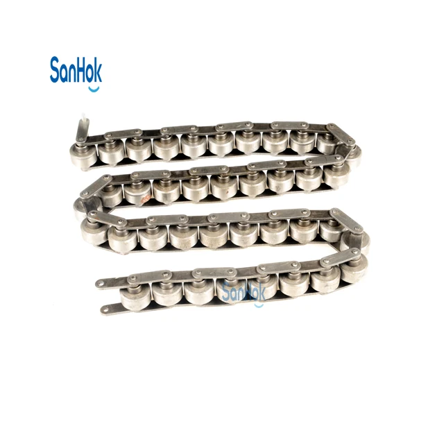 Original Hollow Pin Roller Stainless Steel Gripper Chain For Conveyor