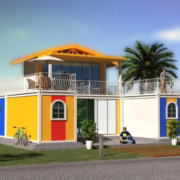 
Rock wool Sandwich panel prefab house 