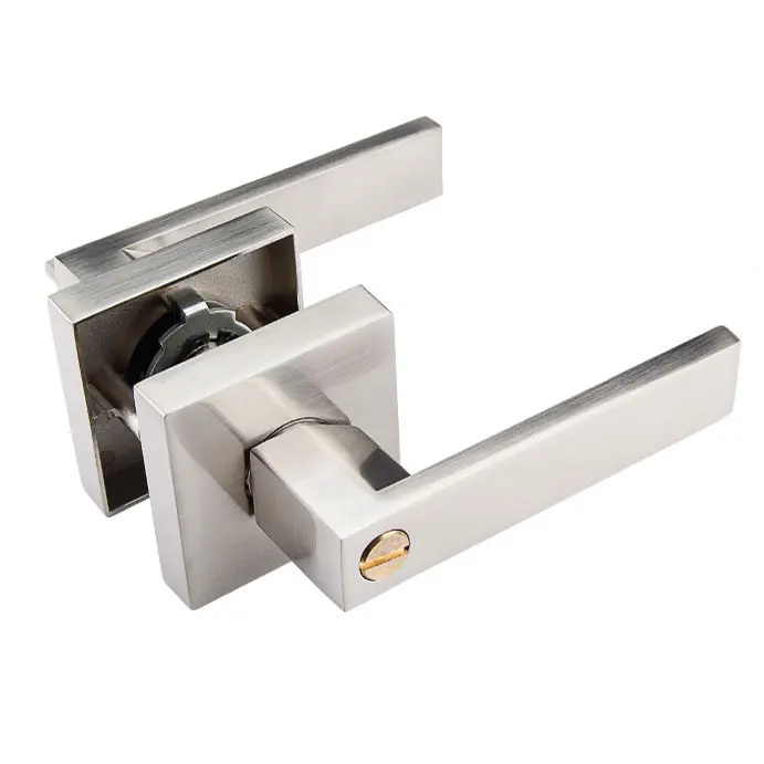 Aluminium Door Handle Plate Simple Style New 2021 Door Handle Plate Key Lock multi point lock