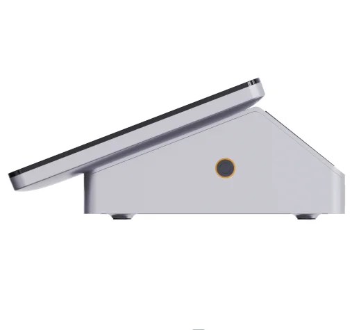 Wall-mounted all in one pos machine with built in 58mm printer, ORscanner, NFC card reader