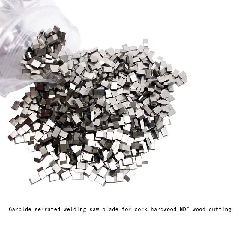 Hard Solid Alloy Steel Sawing Blade Cutters Tips/Carbide Head