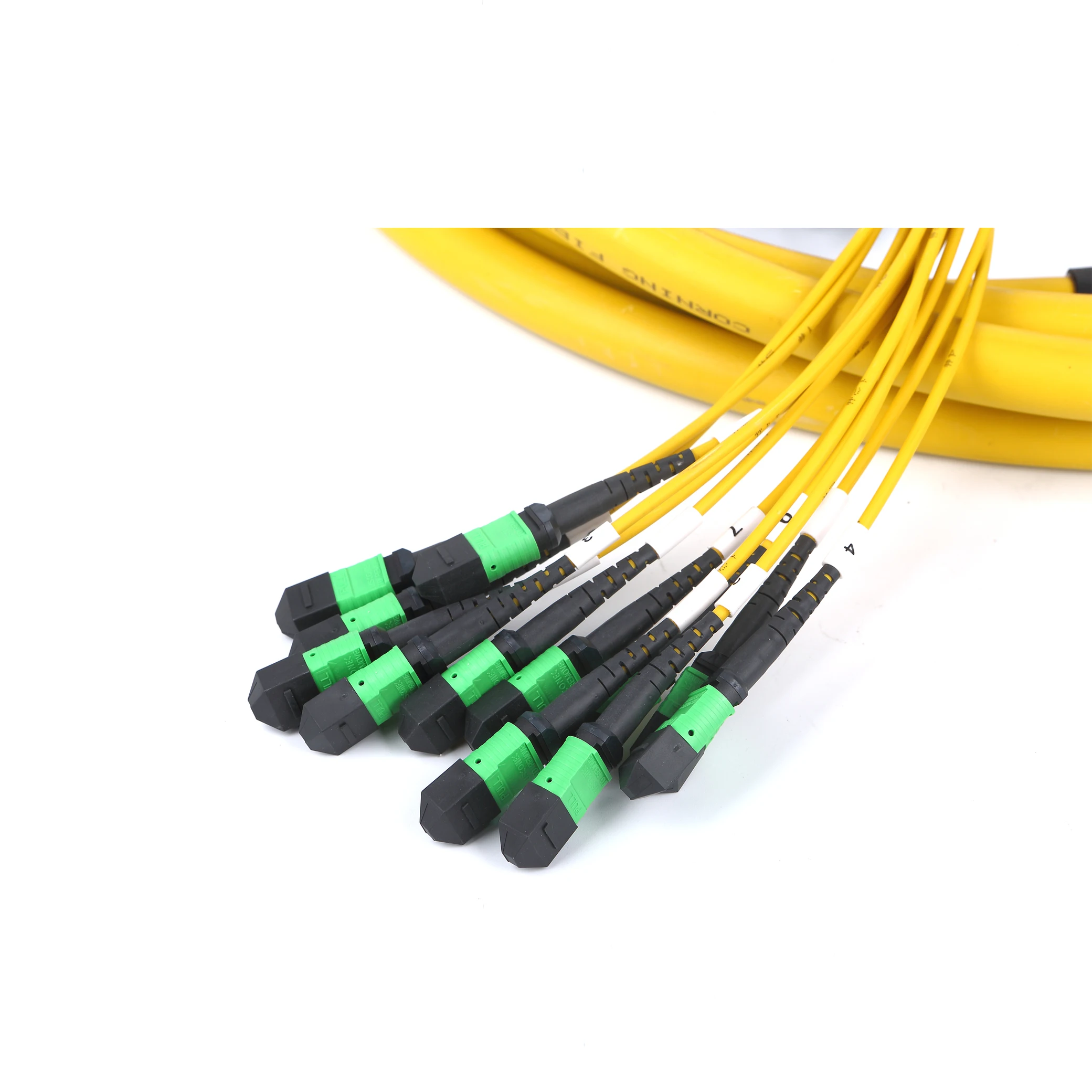 LC SM OM3/OM4 8/12/24/48/96/144f G657A1 MPO/MTP fiber optic patch cord