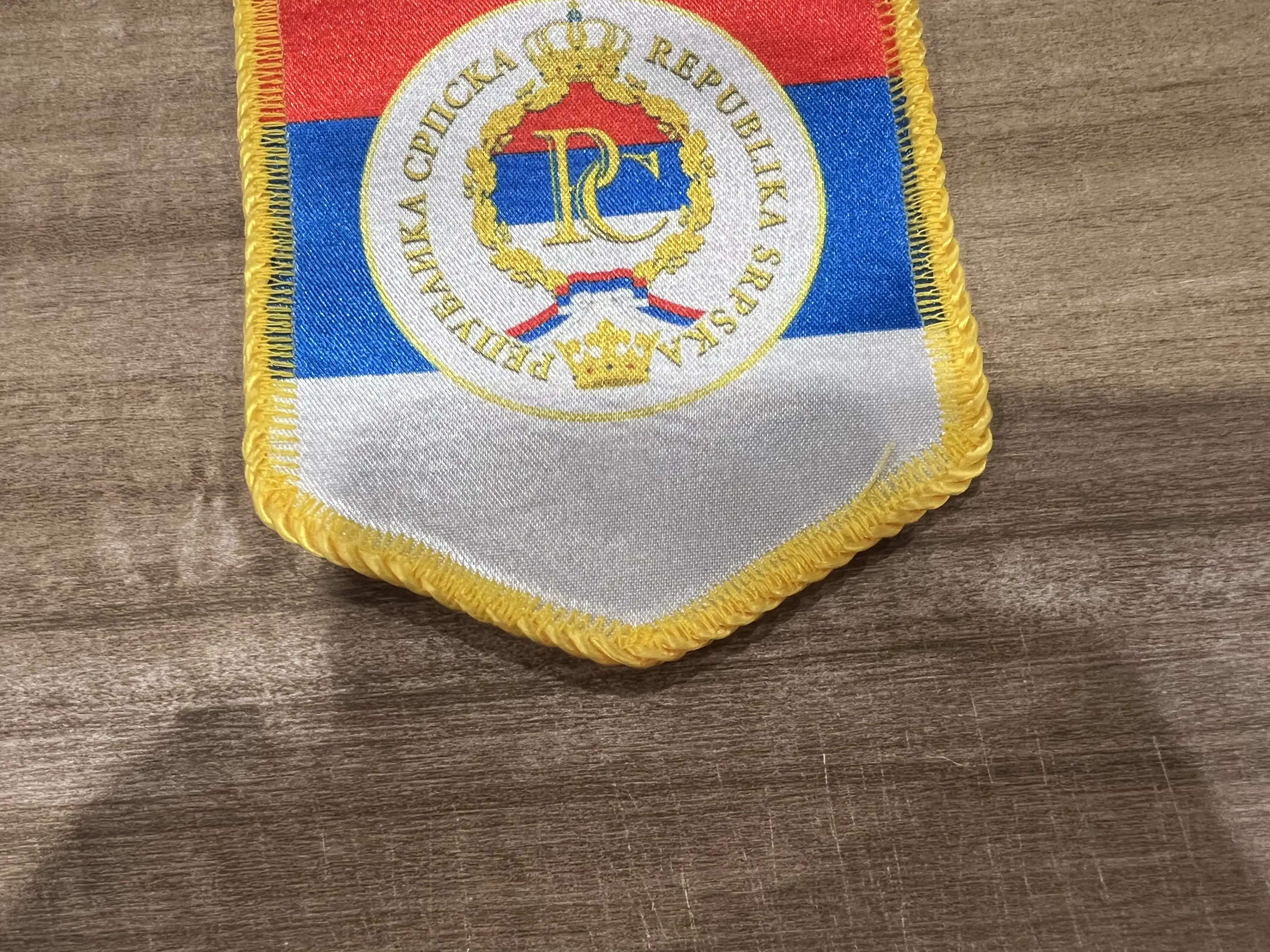 AOZHAN Custom High Quality Sports Soccer Club Hanging Pennants/Football Club Exchange Flags Souvenir Gift Mini Flags