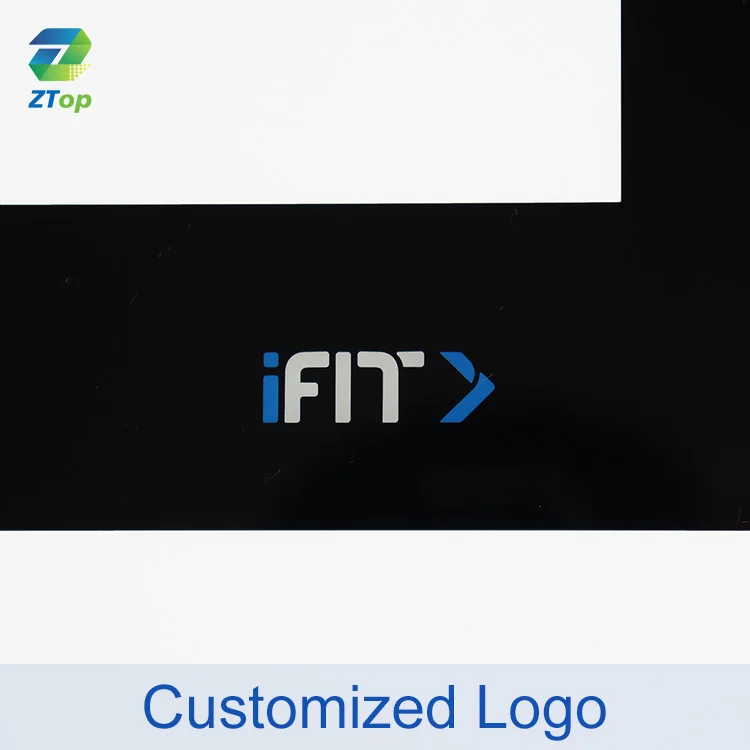 Custom 0.5mm 0.7mm 0.8mm 1.0mm 1.1mm 2mm Corning Gorilla Screen Printing Display Glass Panel For Capacitive Touch Cover