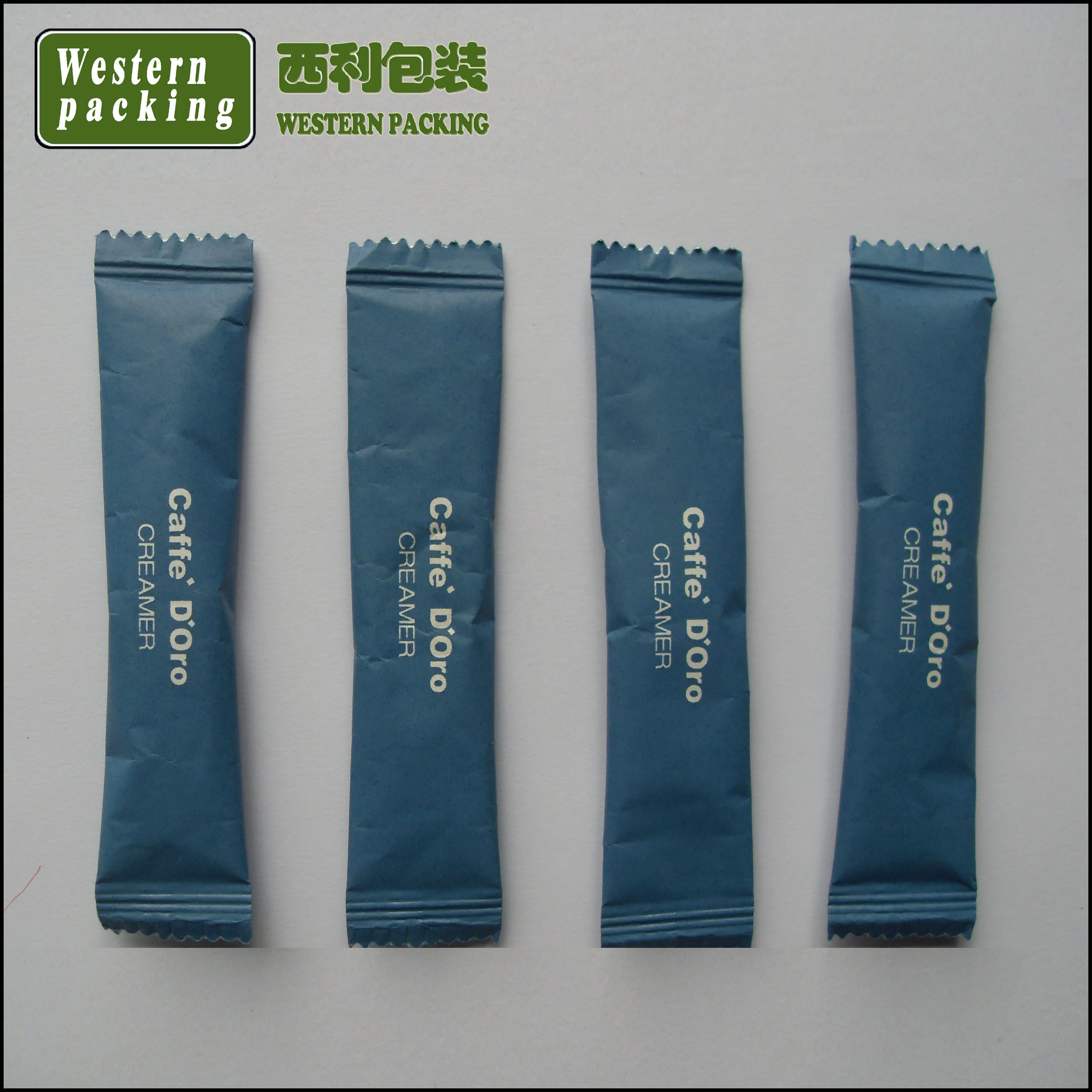 Automatic hotel salt granule sugar packaging machine in paper packaging