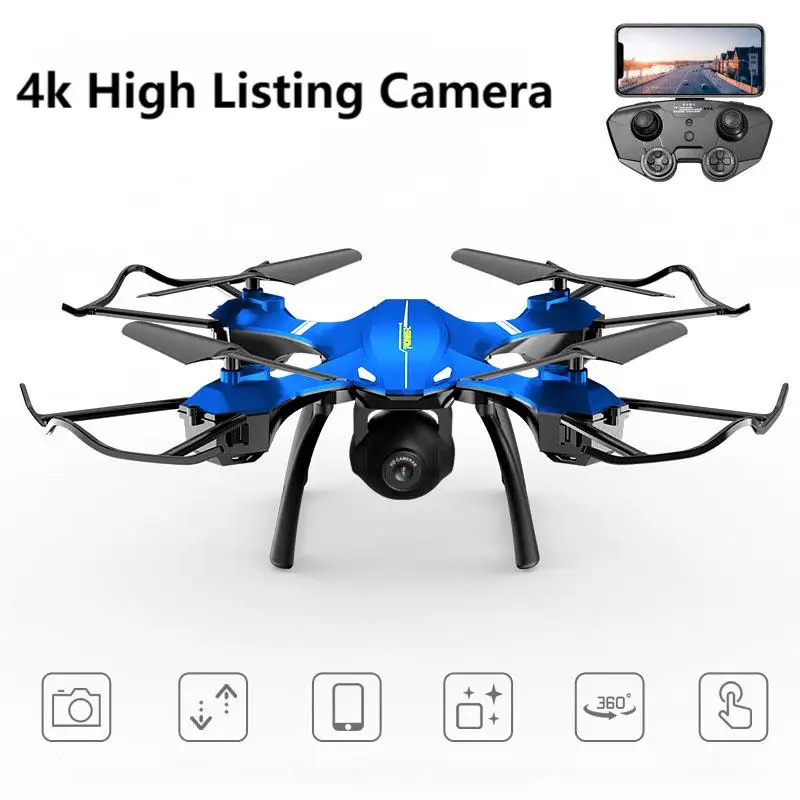 2.4GHz Quadcopter Drone Toys Headless Mode Height Hold RC Drones With Single Camera WIFI FPV Camera for Beginner