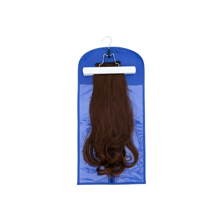 Buy Now Non Woven wig Storage Bags Hair Extension Bag with Hanger