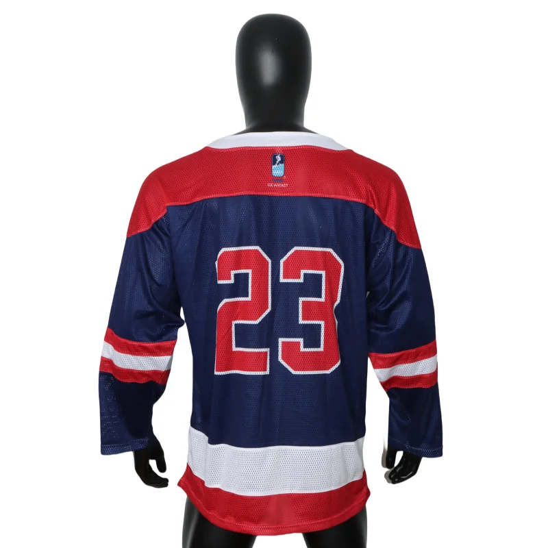 2025Top Quality  Embroidery  Custom Team Ice Hockey Jerseys  Home  Breakaway Player Jersey