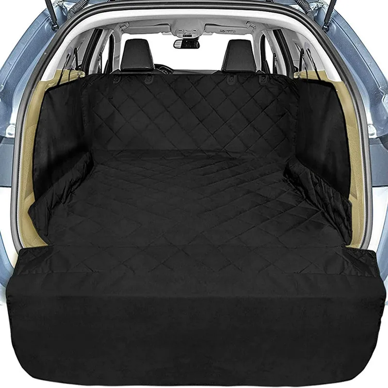 High Quality Scratch-proof Armrest Compatible 100% Waterproof Car Pet Dog Rear Seat Cover for SUVs and