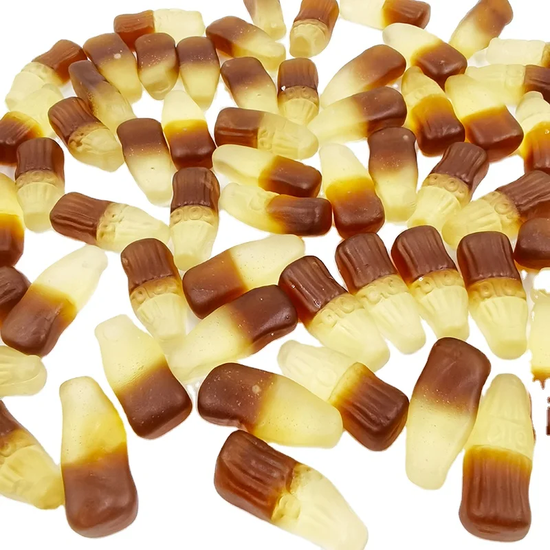 custom candy Wholesale Bulk Packing Various Shape Gummy Sweet Halal Fruity Gummy Jelly Candies