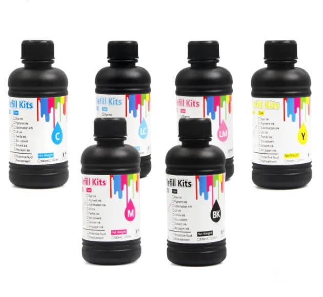 Supercolor для Epson Soft Uv Ink серии T LED UV DX7 принтеров DX5