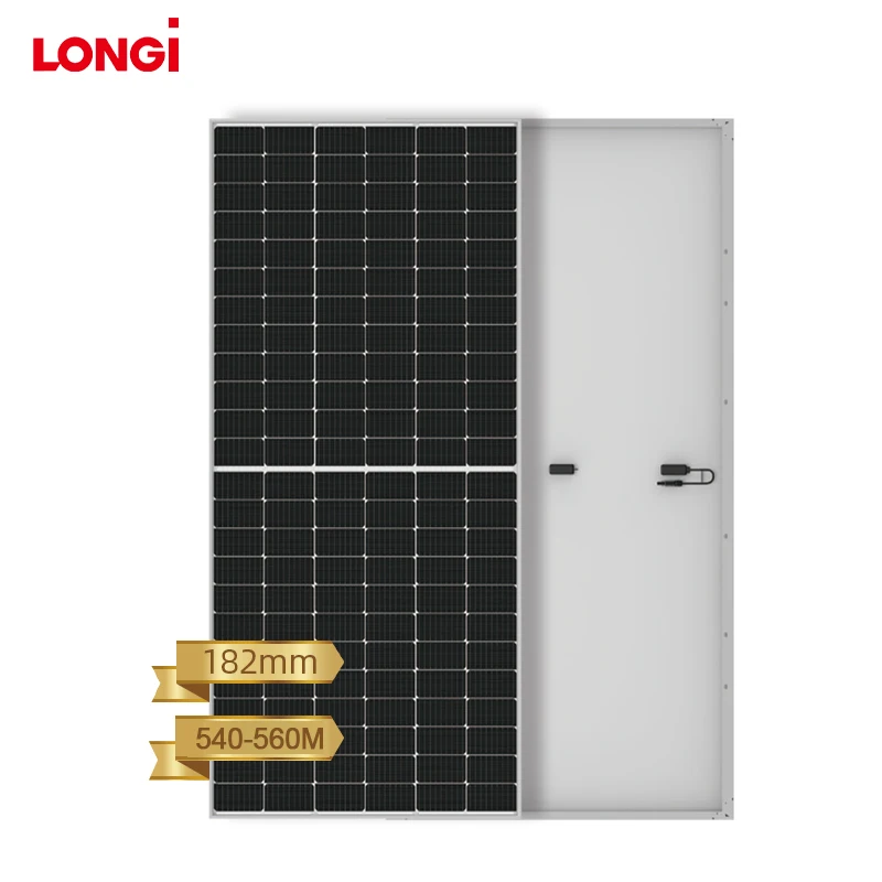 144 элементы Longi хорошая цена уровень 1 солнечные 540 Вт 545 550 555 560 моноэлементные панели