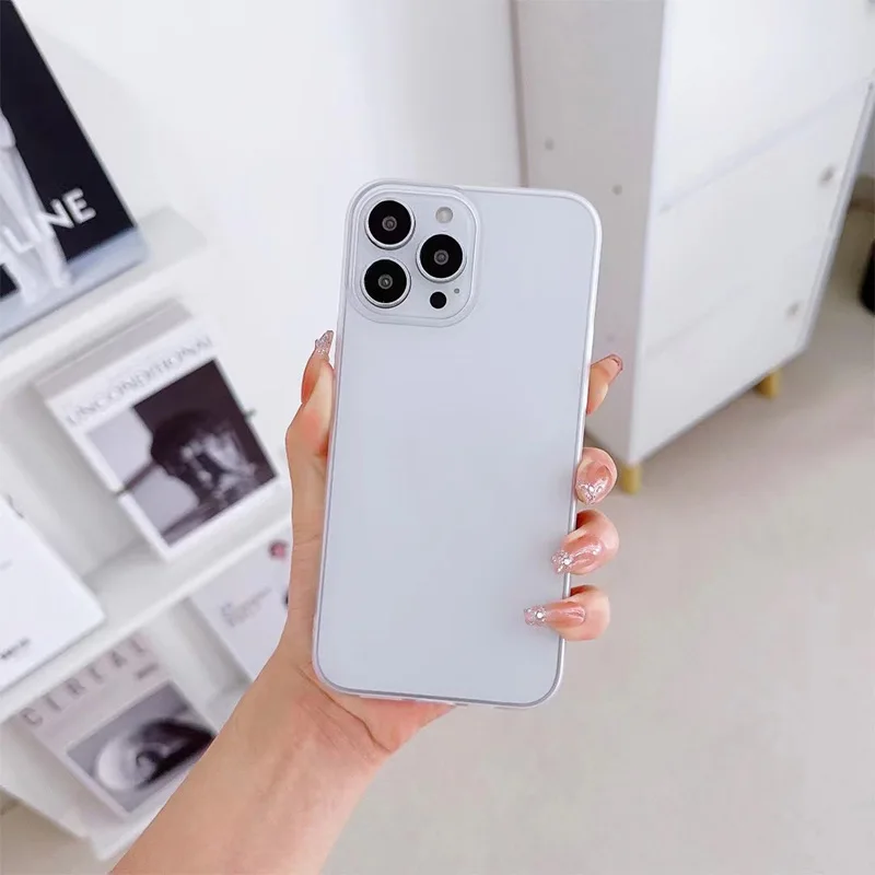 OEM ODM Manufacturer Ultra Thin PC Hard Phone Case Matte Surface for IPhone 12 13 14 15 Pro max Models Transparent Case