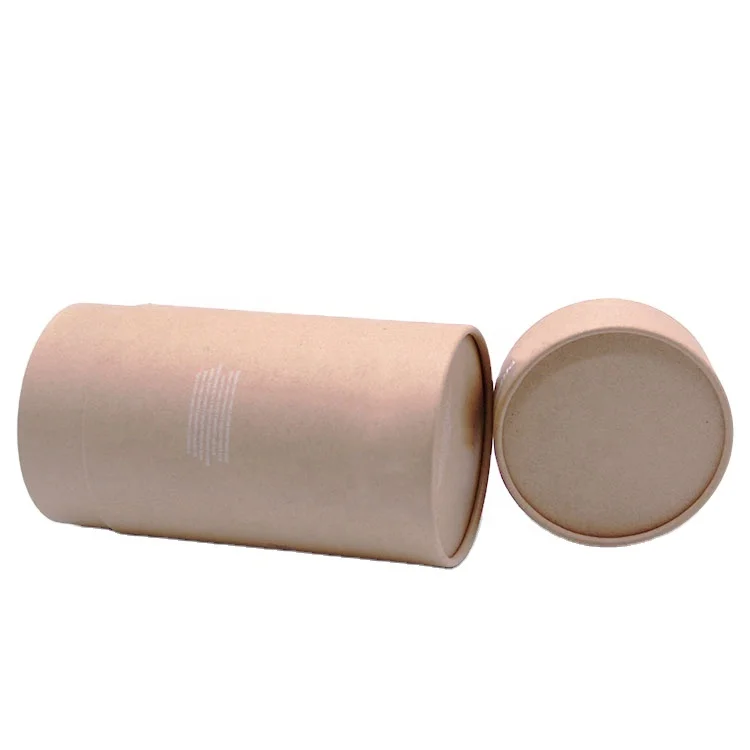 Customized Food Grade Tea Box Coffee Packaging Container Round Packaging Tea Cartons Packaging