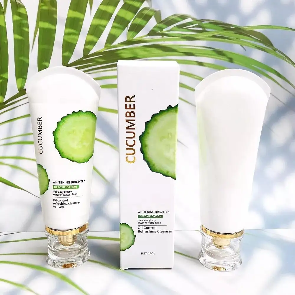 Skin Moisturizing Hydrating Nourishing Wholesale Amino Acid Whitening Brighten Clean Clear Face Wash Facial Cleanser Natural
