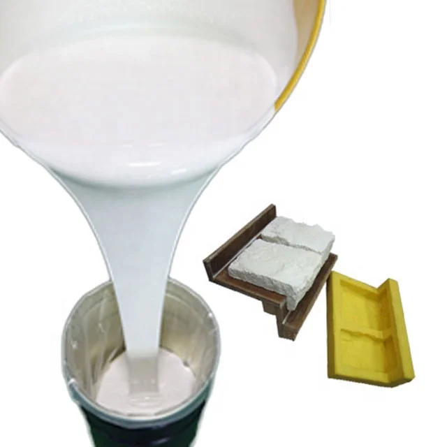 flexible tin condensation cure liquid silicone rubber silicone mold making for stone molds