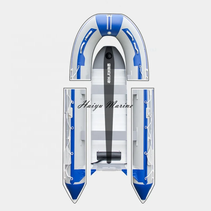 Best price 3 person red/blue/black hypalon inflatable boat