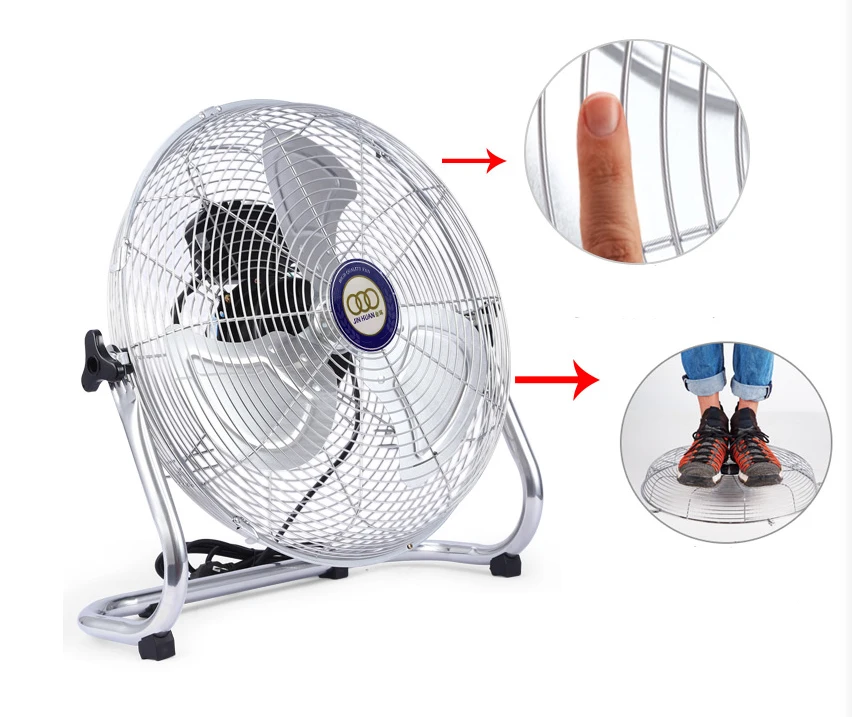 16 Inch Solar Powered AC DC Rechargeable Fan New Product Portable Handy Battery Fan Handheld Electric Floor Fan