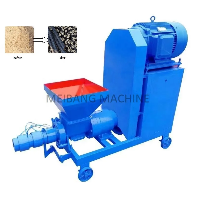 300-500kg/h Small Wood Charcoal Brick Pressure Machine Sawdust Briquette Making Machine Charcoal Briquette Making Machine
