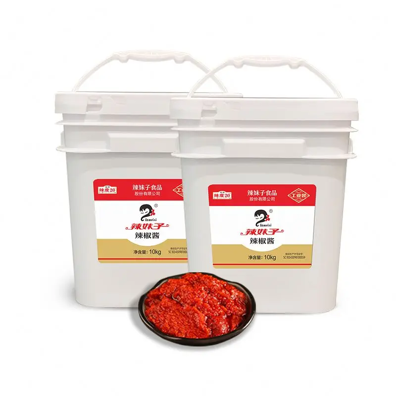 
 Пищевая профессиональная фабрика, ГОРЯЧИЙ острый красный чили, паста Hoisin Sauce  
