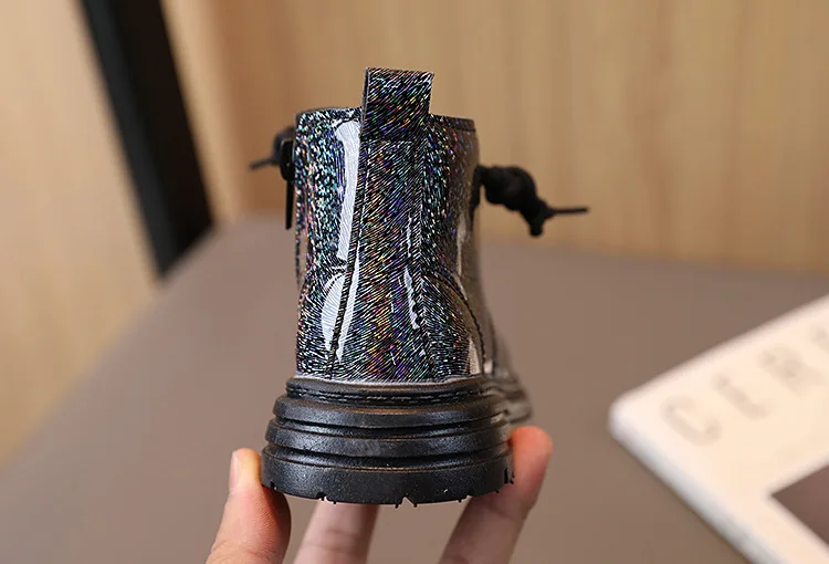 New Winter Children Shoes Pu Leather Waterproof Plush Boots Kids Snow Boots Brand Girls Boys Casual Boots Fashion Sneakers