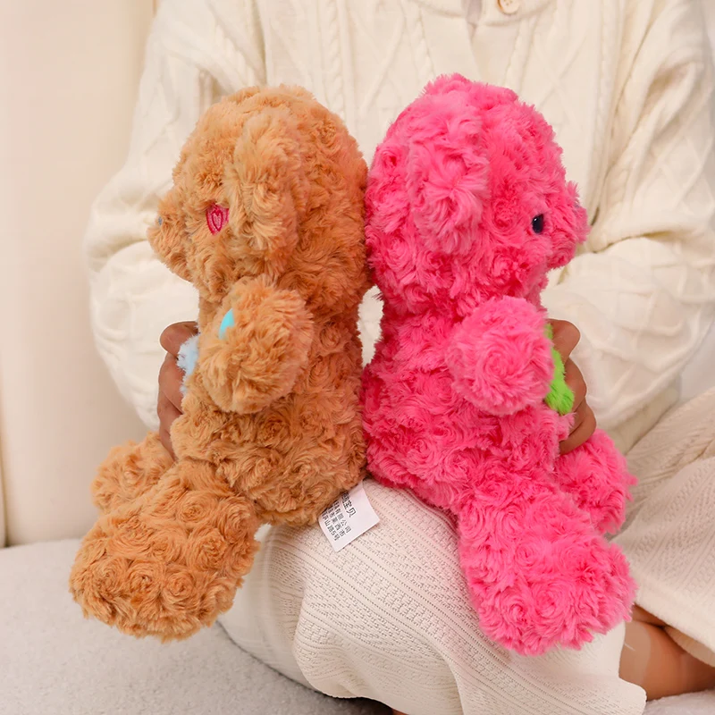 Cute Valentine Day Teddy Bear With Heart Soft Pillow Bear Rabbit Plush Toy Doll
