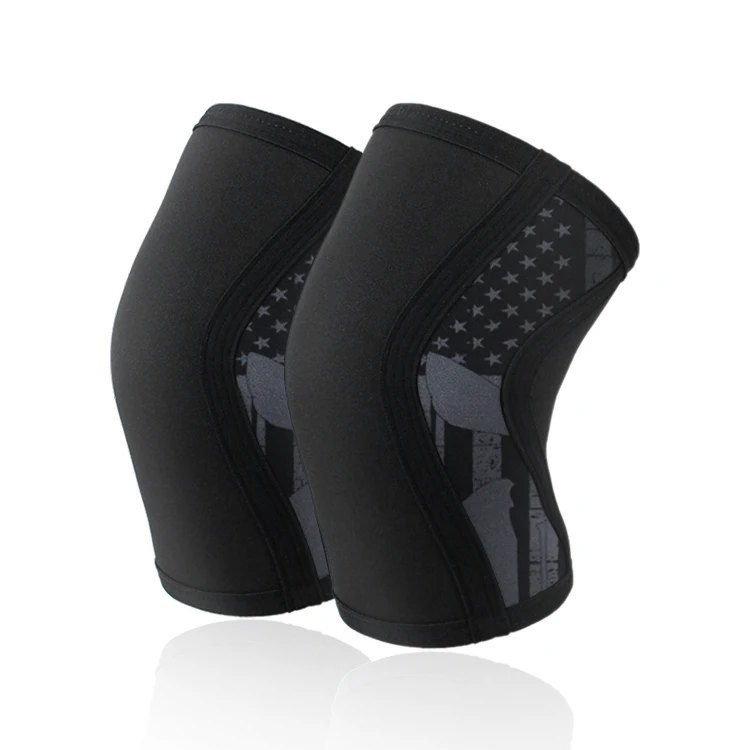 Breathable Neoprene Elastic Knee Compression Sleeve Weightlifting  and Squats Knee Brace